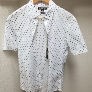 NWT Michael Kors mens M casual shirt.